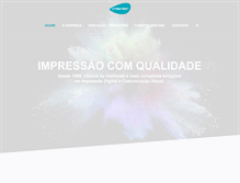 Tablet Screenshot of cyberdoc.com.br